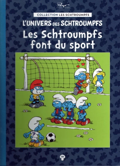 Cover of Les Schtroumpfs font du sport