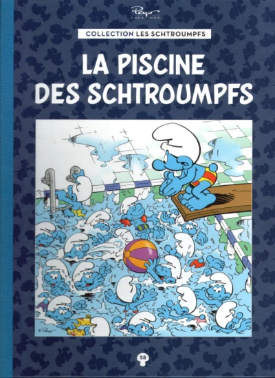 Cover of La piscine des Schtroumpfs