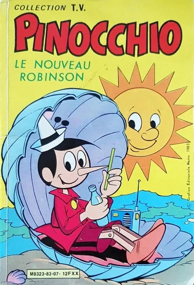 Cover of Pinocchio le nouveau Robinson