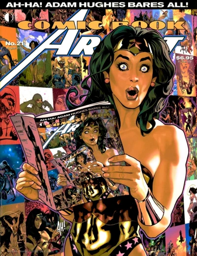 Cover of Ah-Ha! Adam Hughes Bares All!