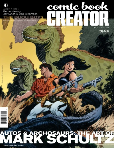 Cover of Autos & Archosaurs: The Art of Mark Schultz