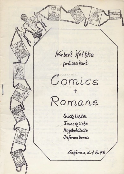 Cover of Comics & Romane
