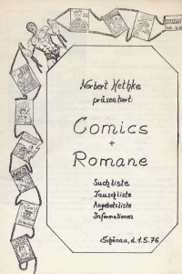 Comics & Romane
