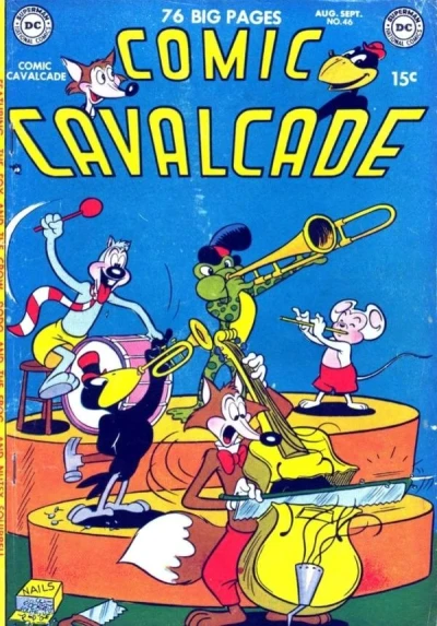 Cover of Comic Cavalcade