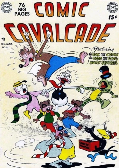 Cover of Comic Cavalcade