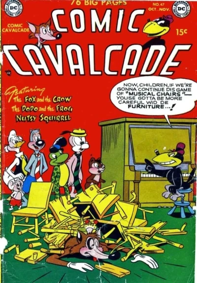 Cover of Comic Cavalcade