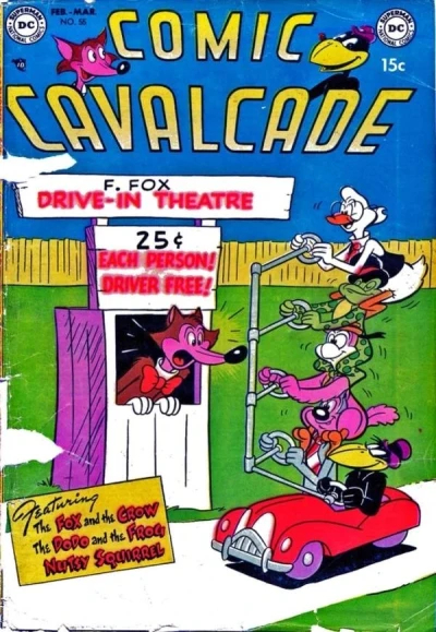 Cover of Comic Cavalcade
