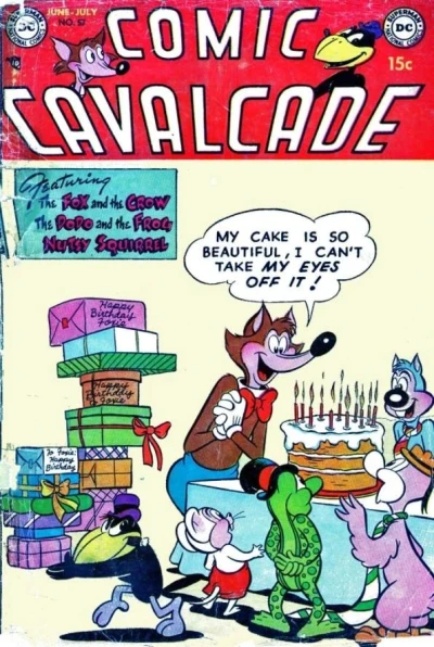 Cover of Comic Cavalcade