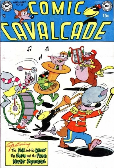 Cover of Comic Cavalcade