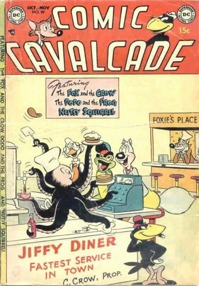 Cover of Comic Cavalcade