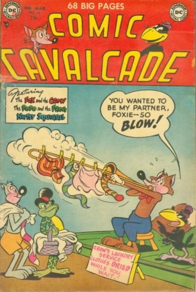 Cover of Comic Cavalcade