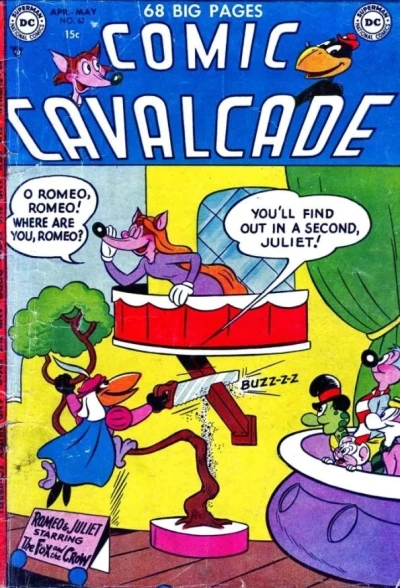 Cover of Comic Cavalcade