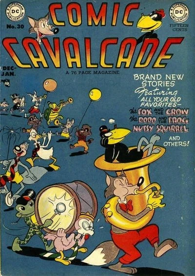 Cover of Comic Cavalcade