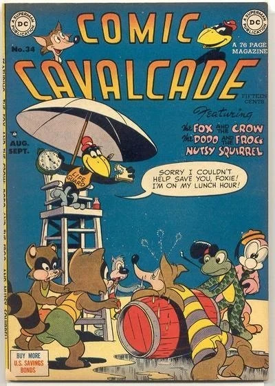 Cover of Comic Cavalcade