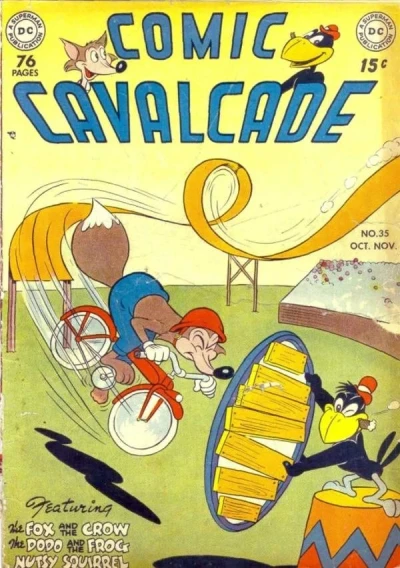 Cover of Comic Cavalcade