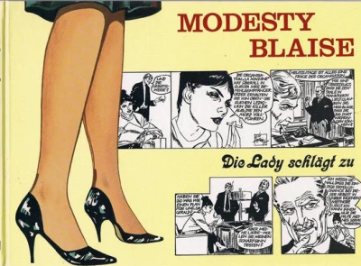 Cover of Modesty Blaise: Die Lady schlägt zu