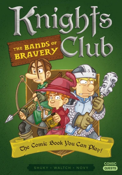 Cover of Knights Club: The Bands of Bravery