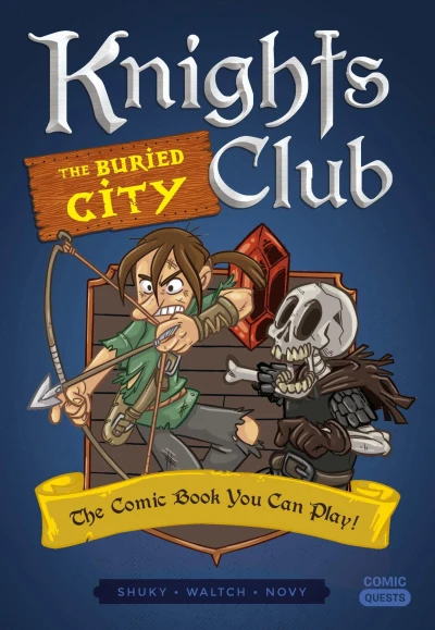 Cover of Knights Club: The Buried City