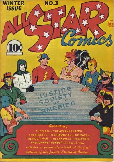 Cover of All Star Comics