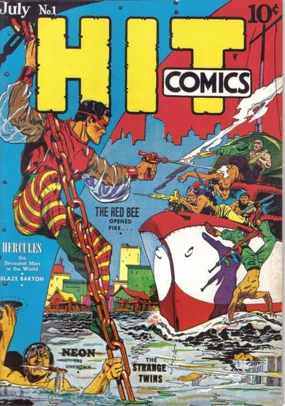 Cover of Hit Comics