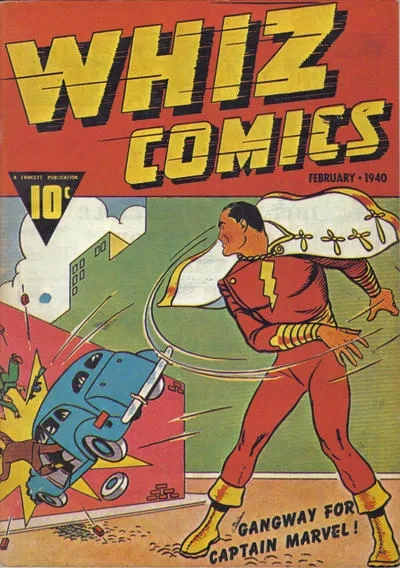 Cover of Whiz Comics