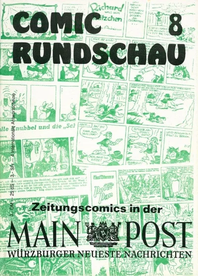Cover of Zeitungscomics in der Main Post