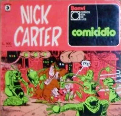 Cover of Nick Carter: Comicidio (8)