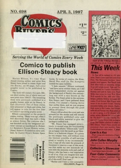 Cover of Issue #698