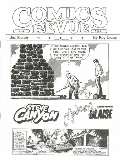 Cover of Buz Sawyer ; Steve Canyon ; Modesty Blaise