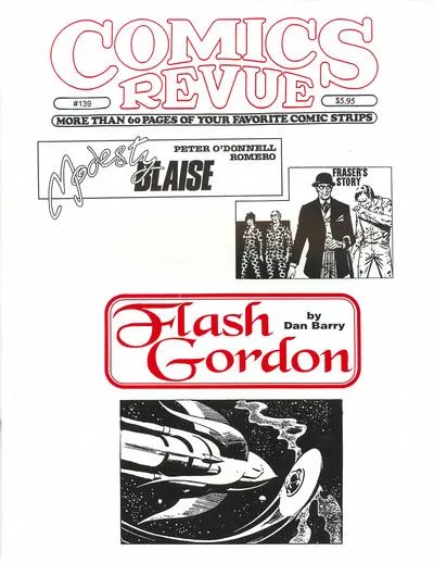 Cover of Modesty Blaise : Fraser's Story ; Flash Gordon