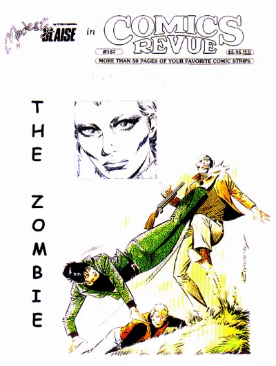 Cover of Modesty Blaise in The Zombie