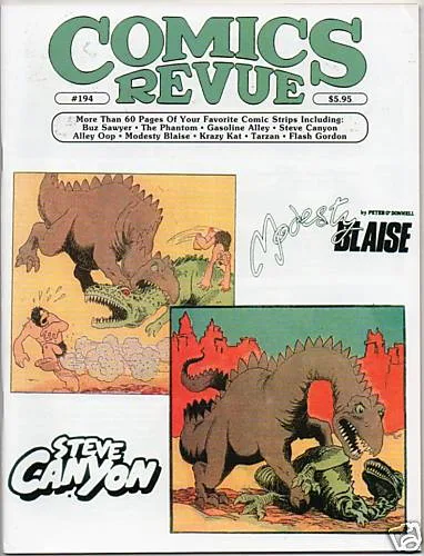 Cover of Modesty Blaise ; Steve Canyon