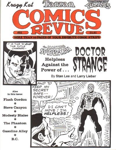 Cover of The Amazing Spider-Man Helpless Against the Powers of ... Doctor Strange