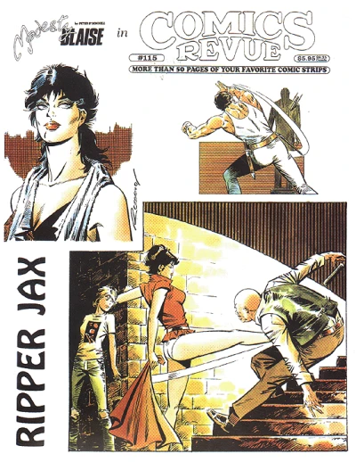 Cover of Modesty Blaise in Ripper Jax
