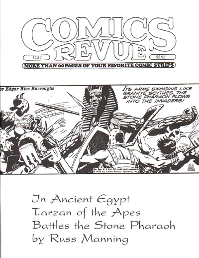 Cover of Tarzan of the Apes Battles the Stone Pharaoh