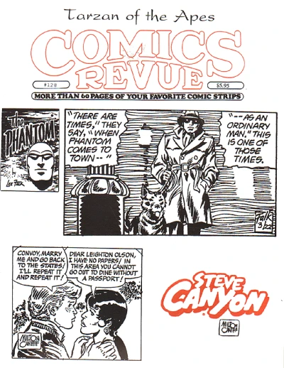 Cover of The Phantom ; Steve Canyon