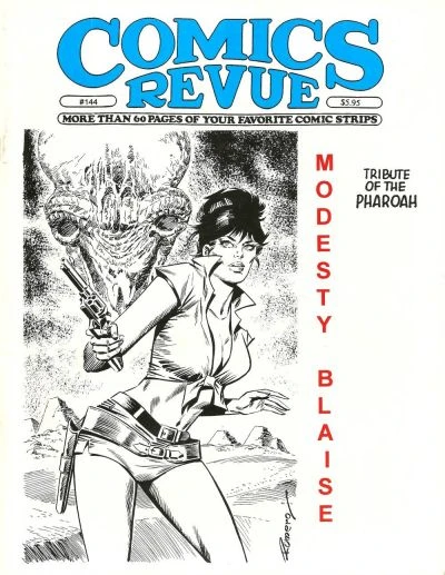 Cover of Modesty Blaise: Tribute of the Pharoah