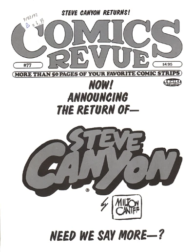 Cover of Steve Canyon