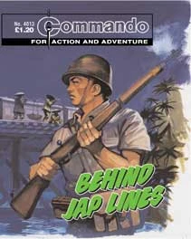 Cover of Behind Jap Lines