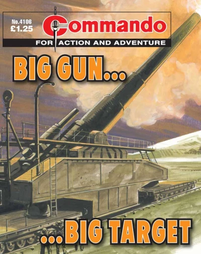 Cover of Big Gun... ...Big Target