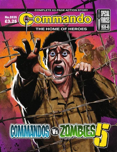 Cover of Commandos vs Zombies 5