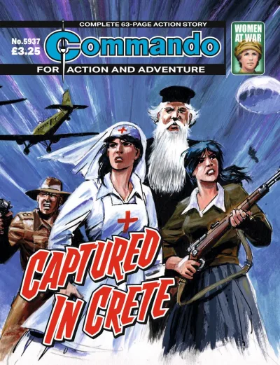 Cover of Captured in Crete