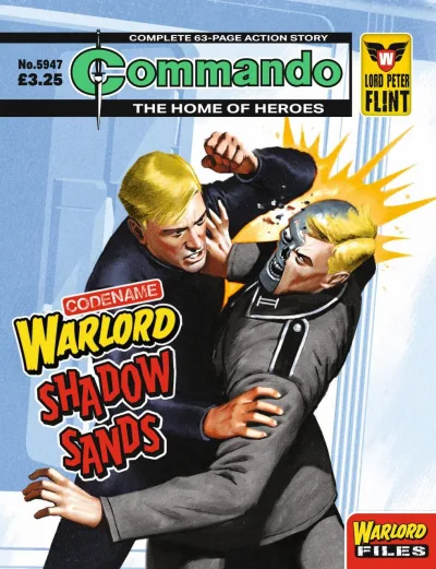Cover of Codename Warlord: Shadow Sands