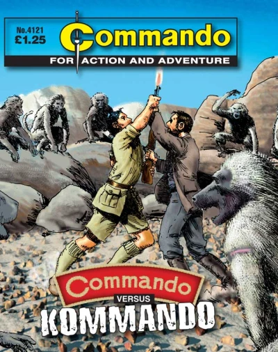 Cover of Commando versus Kommando