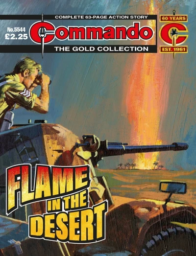 Cover of Flame in the Desert