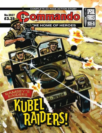 Cover of Ramsey’s Raiders: Kubel Raiders!