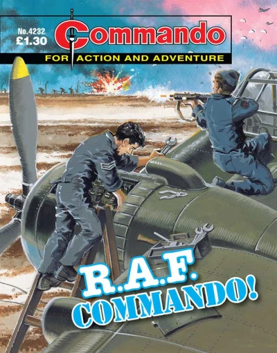 Cover of R.A.F. Commando!