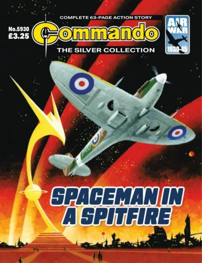 Cover of Spaceman In A Spitfire