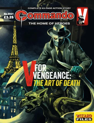 Cover of V for Vengeance: The Art of Death