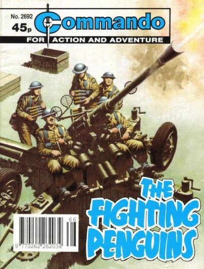 Cover of The Fighting Penguins
